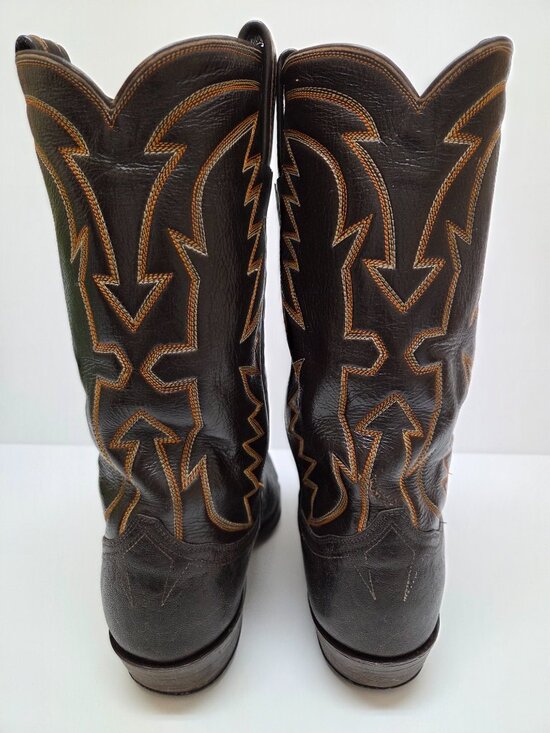 Vintage Tony Lama Elephant Boots, Mens Size 9.5D main image 4